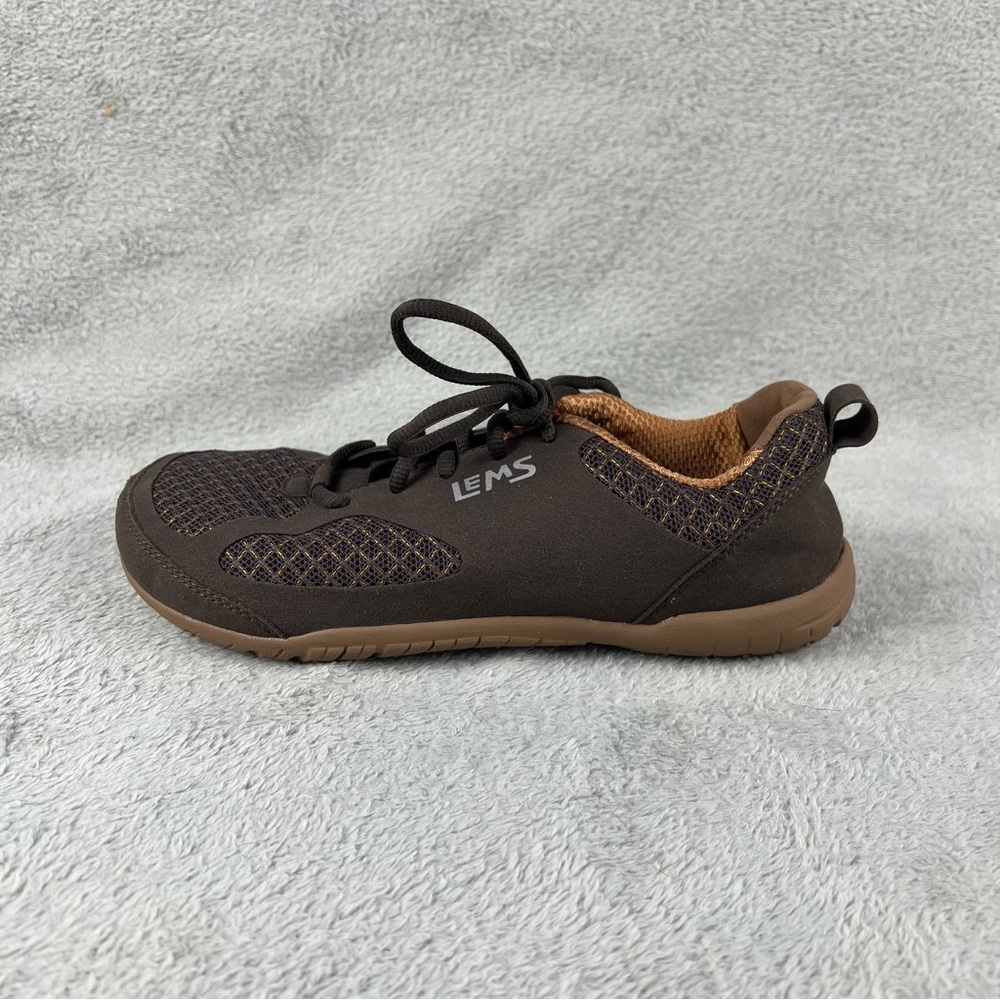 LEMS Primal 2 Minimalist Barefoot Shoes Womens 9.5 Mens 8 Brown Sneaker - Picture 2 of 10